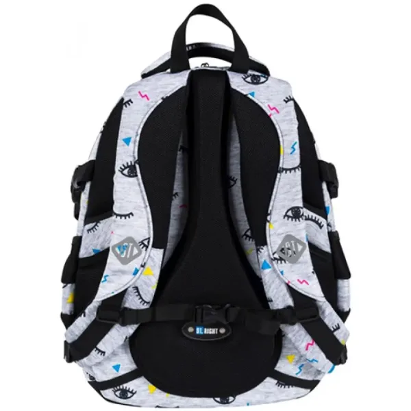 St.Right Eyes BP01 rucsac ghiozdan 17" imaginea 2