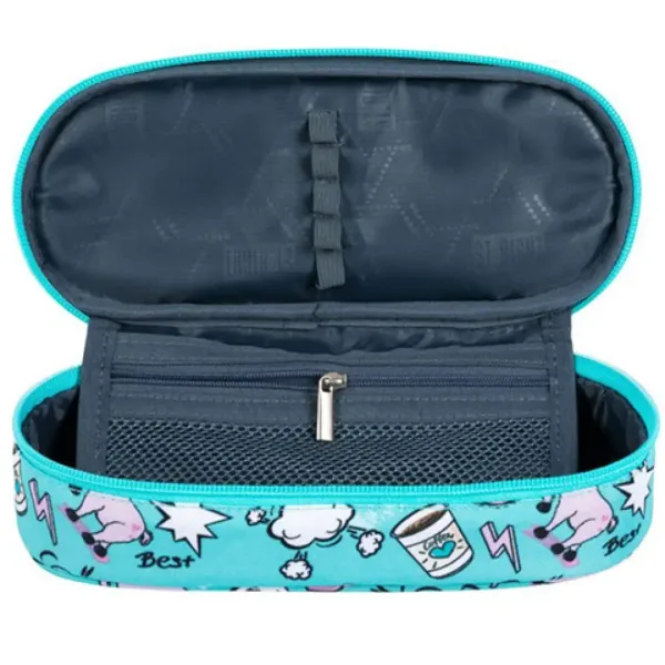 St.Right pastel lamă penar oval imaginea 2