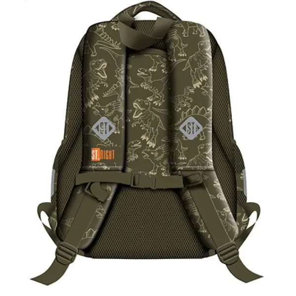 St.Right T-Rex Junior trei compartimente rucsac, ghiozdan 39x27x17cm imaginea 2