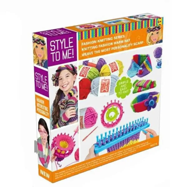 Style to me! set de țesut cu fire colorate imaginea 1