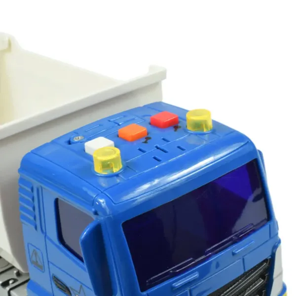 Super Truck: camion albastru 23cm imaginea 5