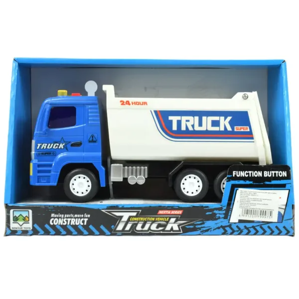 Super Truck: camion albastru 23cm imaginea 6