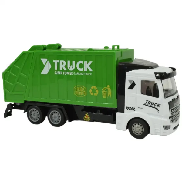 Super Truck: Camion de gunoi container 20cm imaginea 3