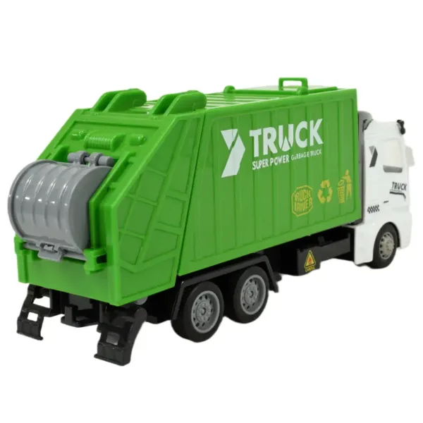 Super Truck: Camion de gunoi container 20cm imaginea 4