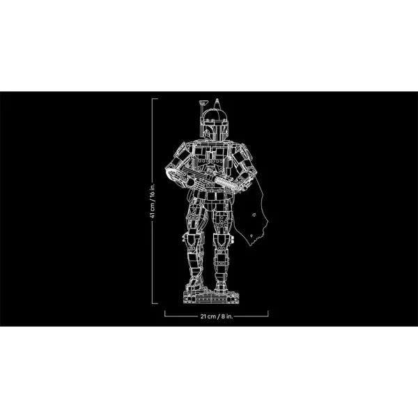 LEGO® Star Wars™: Boba Fett™ (75454) imaginea 5
