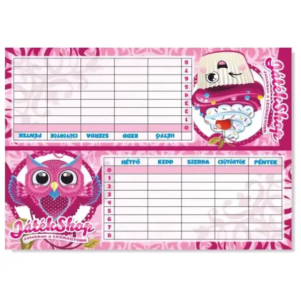 SweetShop orar 6 in 1 pentru fete imaginea 1