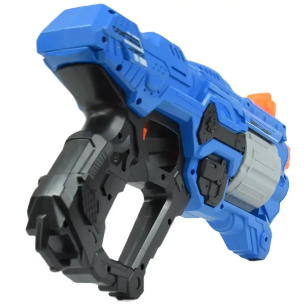 Swift Launcher: Pistol cu burete manual cu magazie rotativă si cartuse si tinta de 32 cm imaginea 4