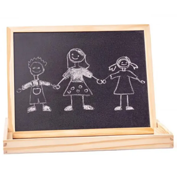 Tabel magnetic două părți cu animale set cu ramă din lemn - Woodyland imaginea 2