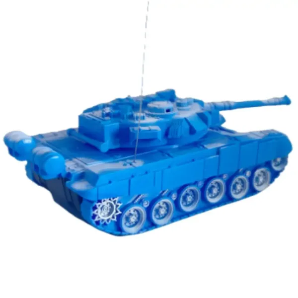 Tanc T-90 cu telecomandă RC cu efecte de lumină și sunet în două versiuni de 20 cm imaginea 2