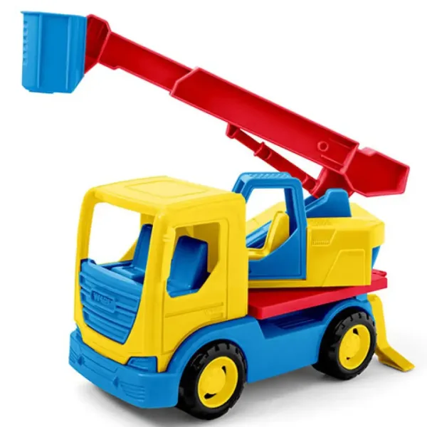 Tech Truck camion vehicul colorat 29cm - Wader imaginea 1