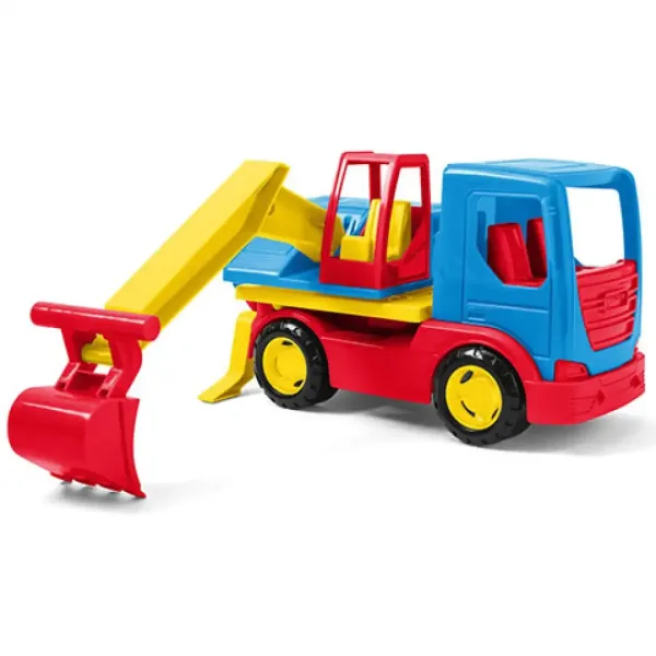 Tech Truck vehicul colorat de 27cm - Wader imaginea 1