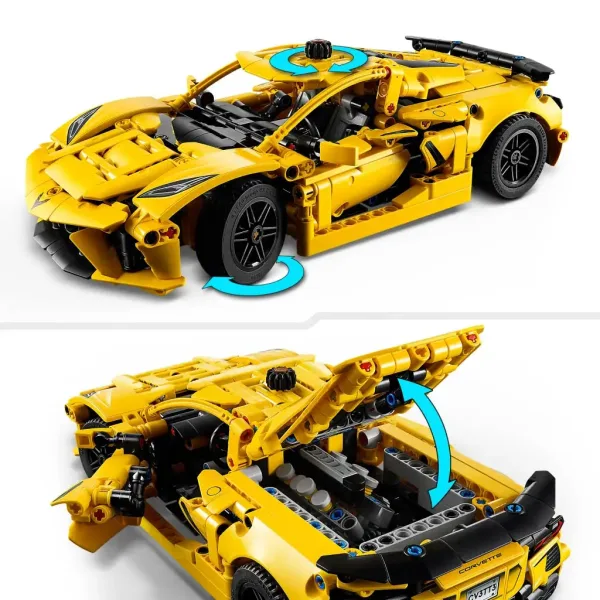 LEGO® Technic: Chevrolet Corvette Stingray (42205) imaginea 7