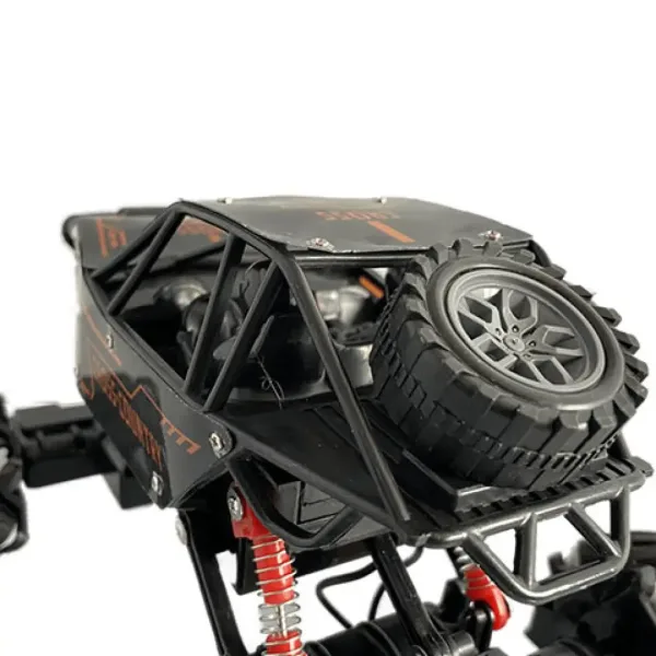 Telecomandă RC Cross Country Jeep cu suspensie cu arc și efecte de lumină 21 cm 2,4 GHz imaginea 6