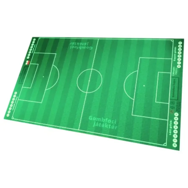 Teren de fotbal 55x90cm, în suport cu un set de autocolante echipă cadou imaginea 3