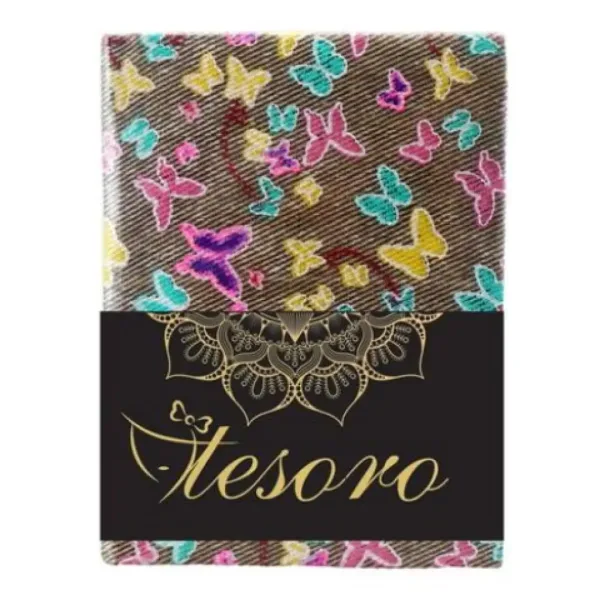 Tesoro Fabric jurnal mai multe variante 20x14cm imaginea 3