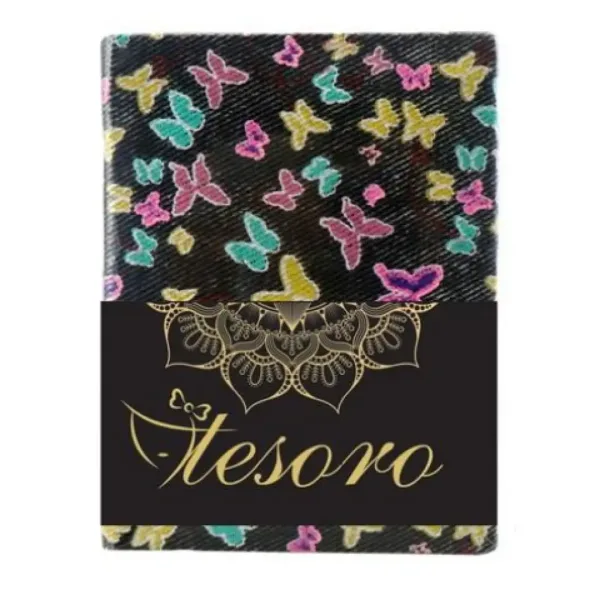 Tesoro Fabric jurnal mai multe variante 20x14cm imaginea 4