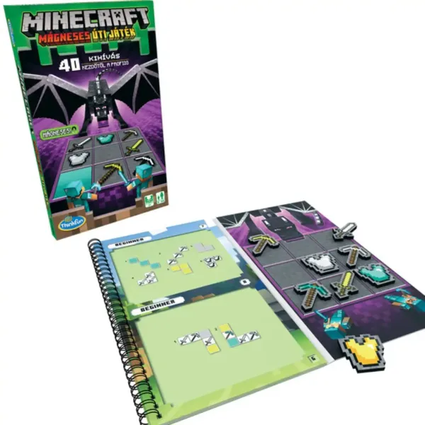 Thinkfun: Minecraft joc magnetic de călătorie imaginea 2