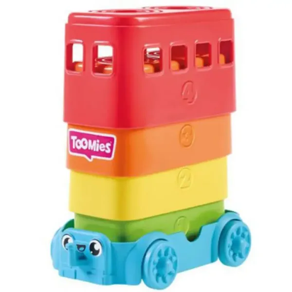 Tomy: Toomies - Autobuz cu etaj set de joacă imaginea 2