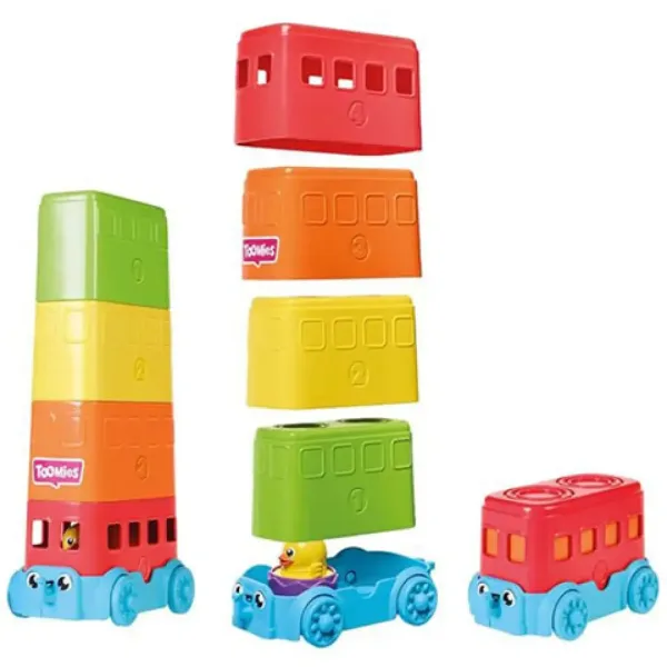 Tomy: Toomies - Autobuz cu etaj set de joacă imaginea 3