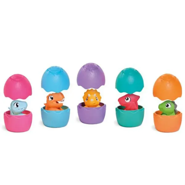 Toomies: Jurassic World Spin & Hatch Dino Eggs set de joacă imaginea 3