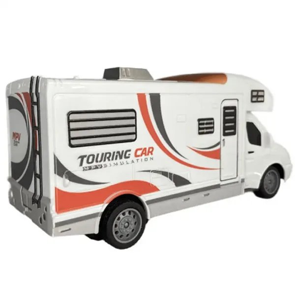 Touring Car autocaravană cu telecomandă RC cu lumină 27MHz scara 1/32 25cm imaginea 2