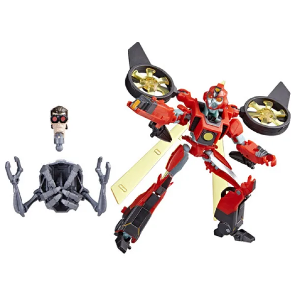 Transformers: EarthSpark Deluxe Terran Twitch figurină acțiune robot transformabilă - Hasbro imaginea 2
