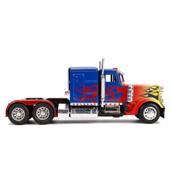 Transformers: Optimus Prime T1 metal mașinuță 1/32 - Simba Toys imaginea 3