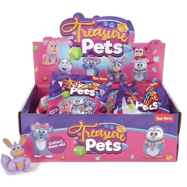 Treasure Pets: Figurina surpriză cu animal 1buc imaginea 2
