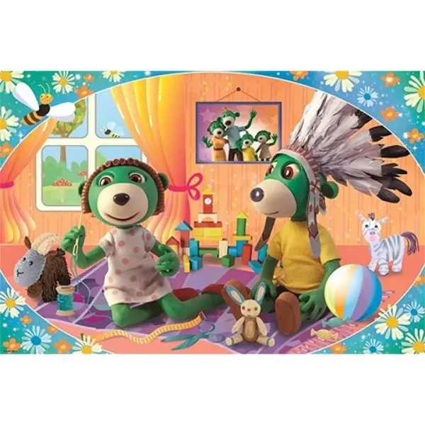 Treflikow să ne distrăm împreună 24 bucăți Maxi puzzle - Trefl imaginea 2
