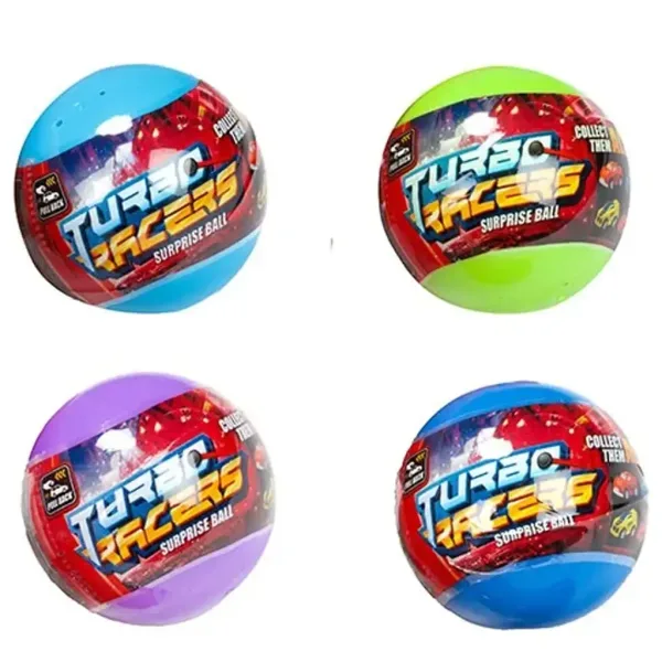 Turbo Racers mașini de curse ou surpriză 1buc imaginea 3