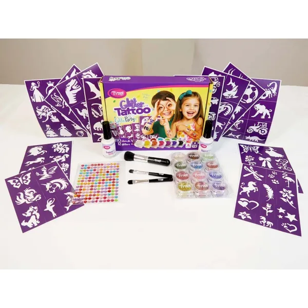 Tytoo: Set de tatuaje cu sclipici GlitzParty imaginea 2