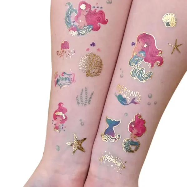 TyToo: Sirenă abțibild tatuaj imaginea 3