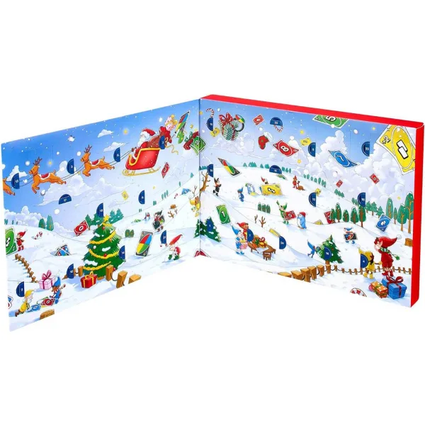 UNO Calendar de Advent - Mattel imaginea 2