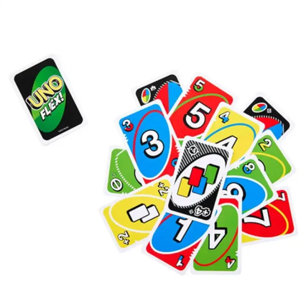 UNO Flex joc de cărți - Mattel imaginea 3