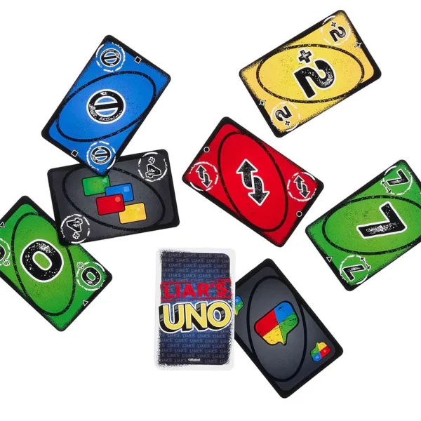 UNO Liars joc de cărți - Mattel imaginea 2