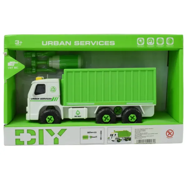 Urban Services: Camion container care se poate dezasambla cu scule si sunet 20cm imaginea 7