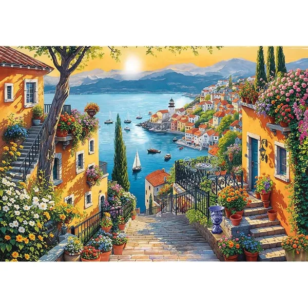 Vedere la mare puzzle de 1500 de piese - Trefl imaginea 2