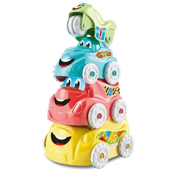 Vehicule distractive joc creativ pentru bebeluși - Clementoni baby imaginea 2