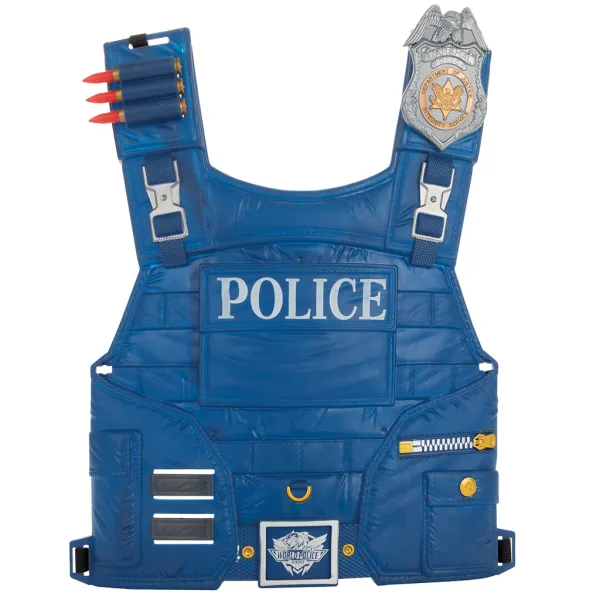 Vesta tactică de poliție pentru copii imaginea 3