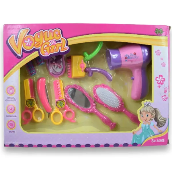 Vogue Girl: set de frumusețe din 10 piese cu accesorii de coafură imaginea 7