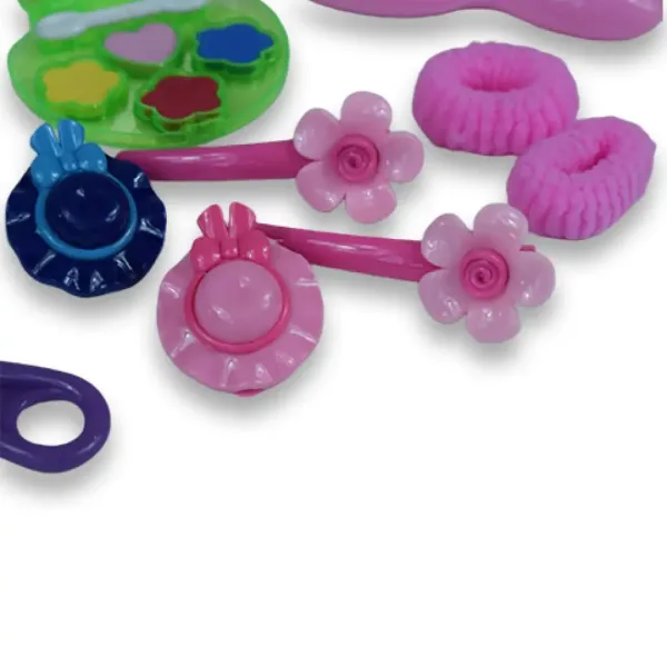 Vogue Girl: set de frumusețe din 13 piese cu agrafe, uscător de păr și accesorii imaginea 3