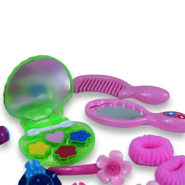 Vogue Girl: set de frumusețe din 13 piese cu agrafe, uscător de păr și accesorii imaginea 4