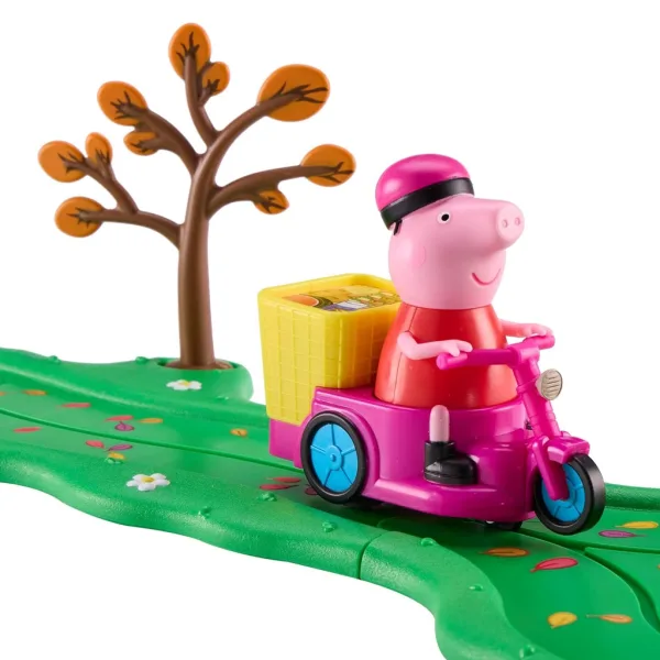 Whizz-Around Peppa porcușor cu set de joacă cu bicicletă imaginea 3