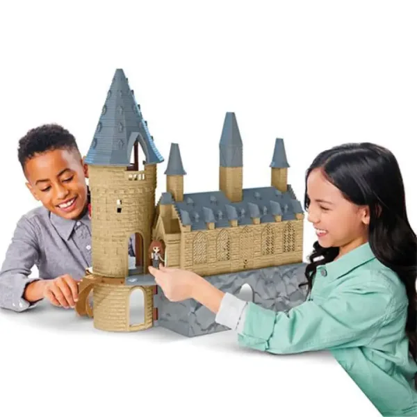Wizarding World: Harry Potter Hogwarts castel set de joacă - Spin Master imaginea 4