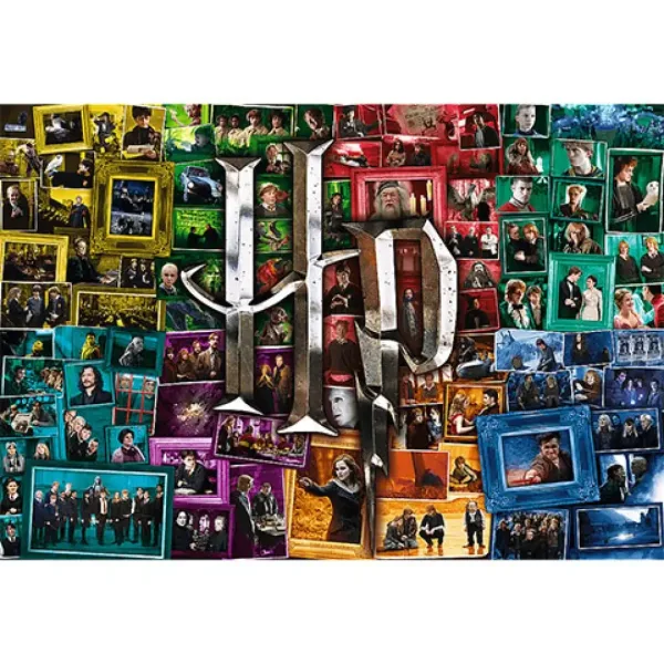 Wizarding World Harry Potter lumea magică 1500 bucăți puzzle - Trefl imaginea 2
