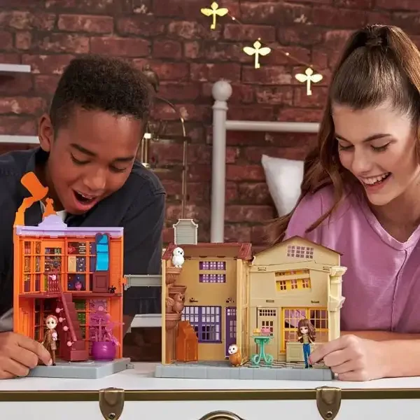 Wizarding World: Harry Potter Magical Minis Diagon Alley set de joacă - Spin Master imaginea 4