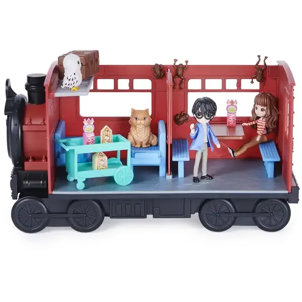Wizarding World: Harry Potter Magical Minis Hogwarts Express set de joacă cu figurine - Spin Master imaginea 3