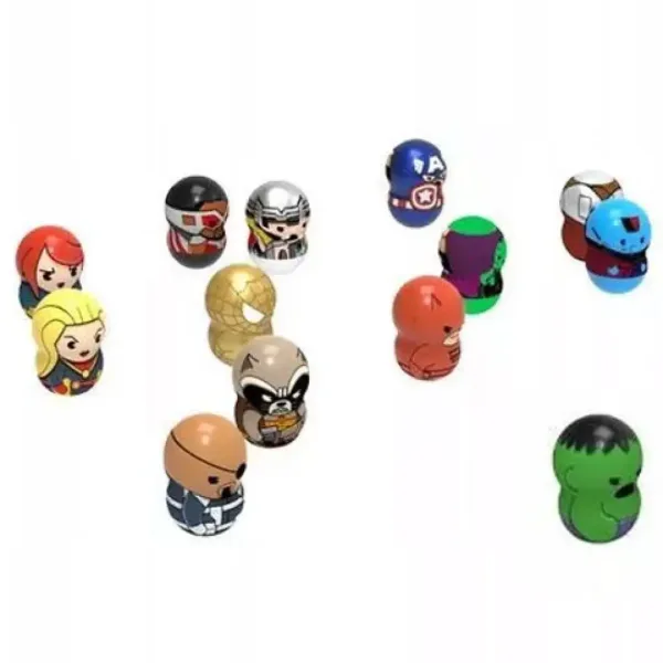 Wooblies Marvel pachet surpriză cu lansator 1 bucată imaginea 3