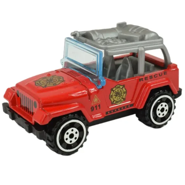 World of Trucks: Mașină de pompieri 7 cm în diferite versiuni imaginea 4