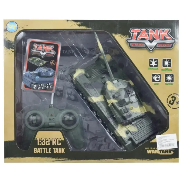 ZTZ 99 tanc Telecomandă RC cu lumină si sunet 1/32 imaginea 7